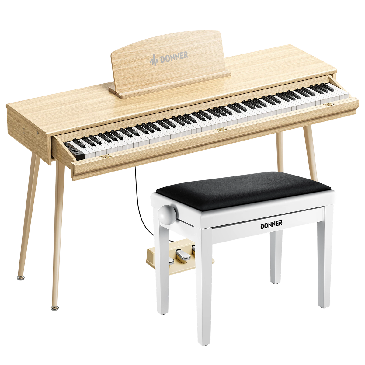 Donner DDP-65 Digitalpiano mit 88 halbgewichteten Tasten