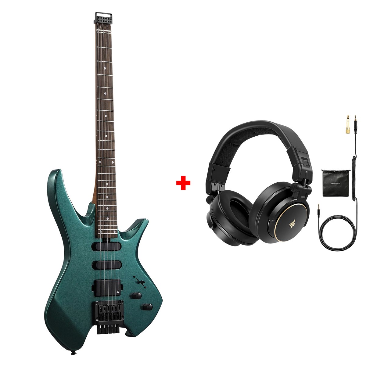 Donner HLX-500 Headless E-Gitarre【ursprüngliches Modell NHL-500】