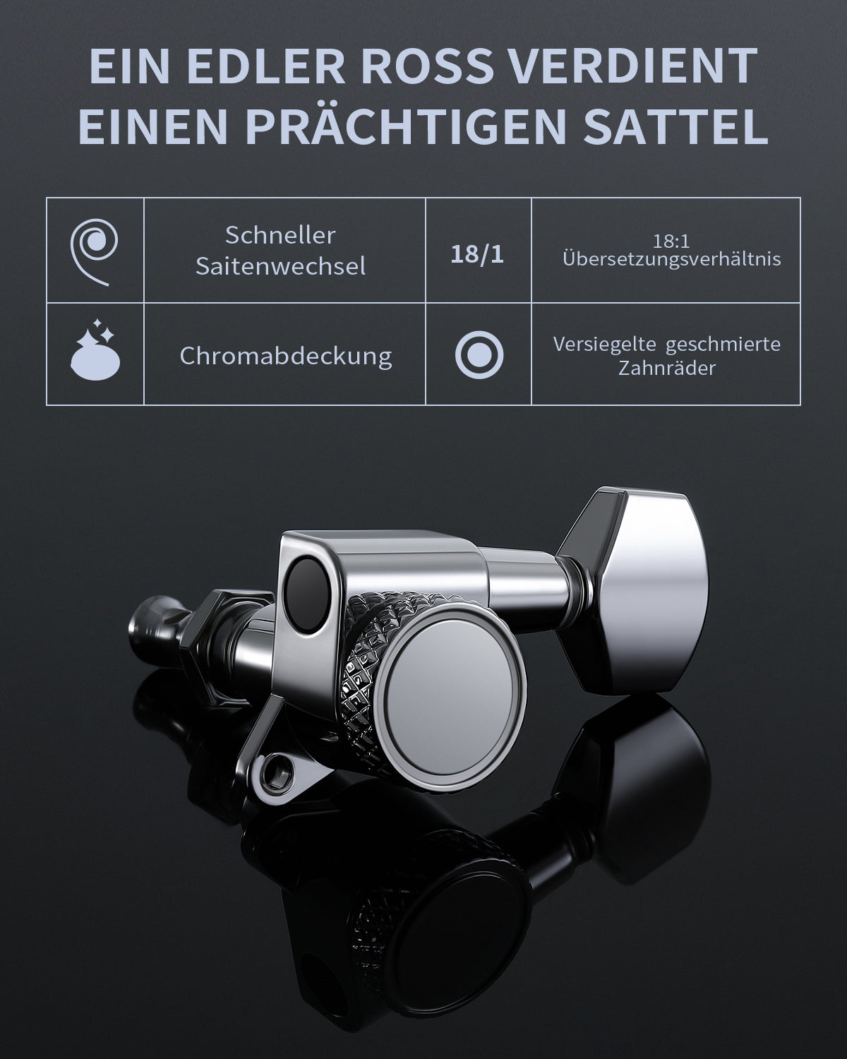 DONNER DST-550 Gradient Gitarre-Weiß##