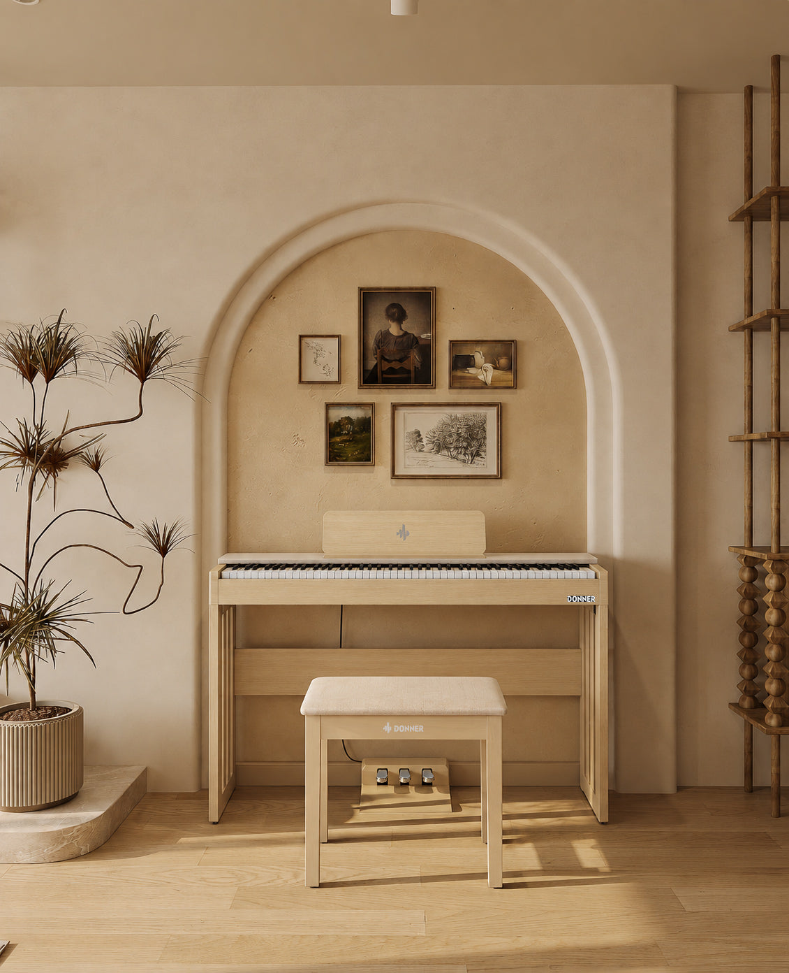 Donner OURA J100 88-Tasten Heim-Digitalpiano