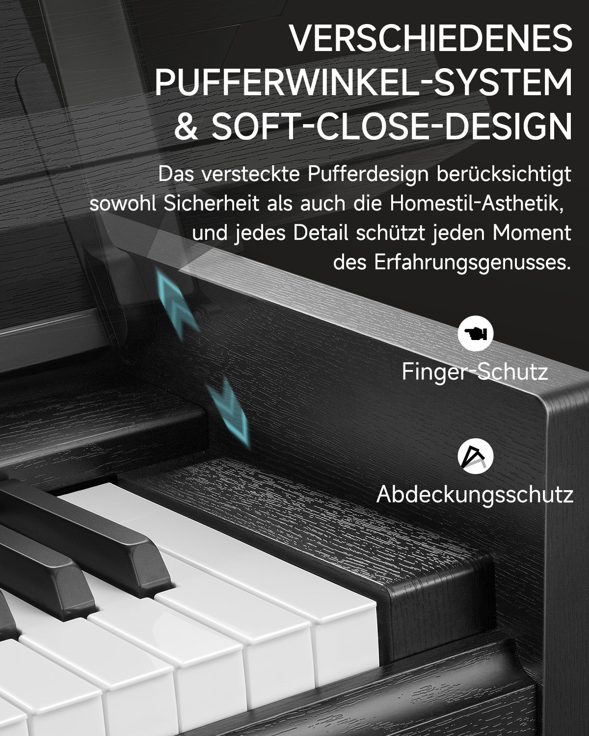 e piano pedal kaputt DDP-90 88 Halbgewichteten Tasten Klappdeckel Home Digitalpiano -Donner