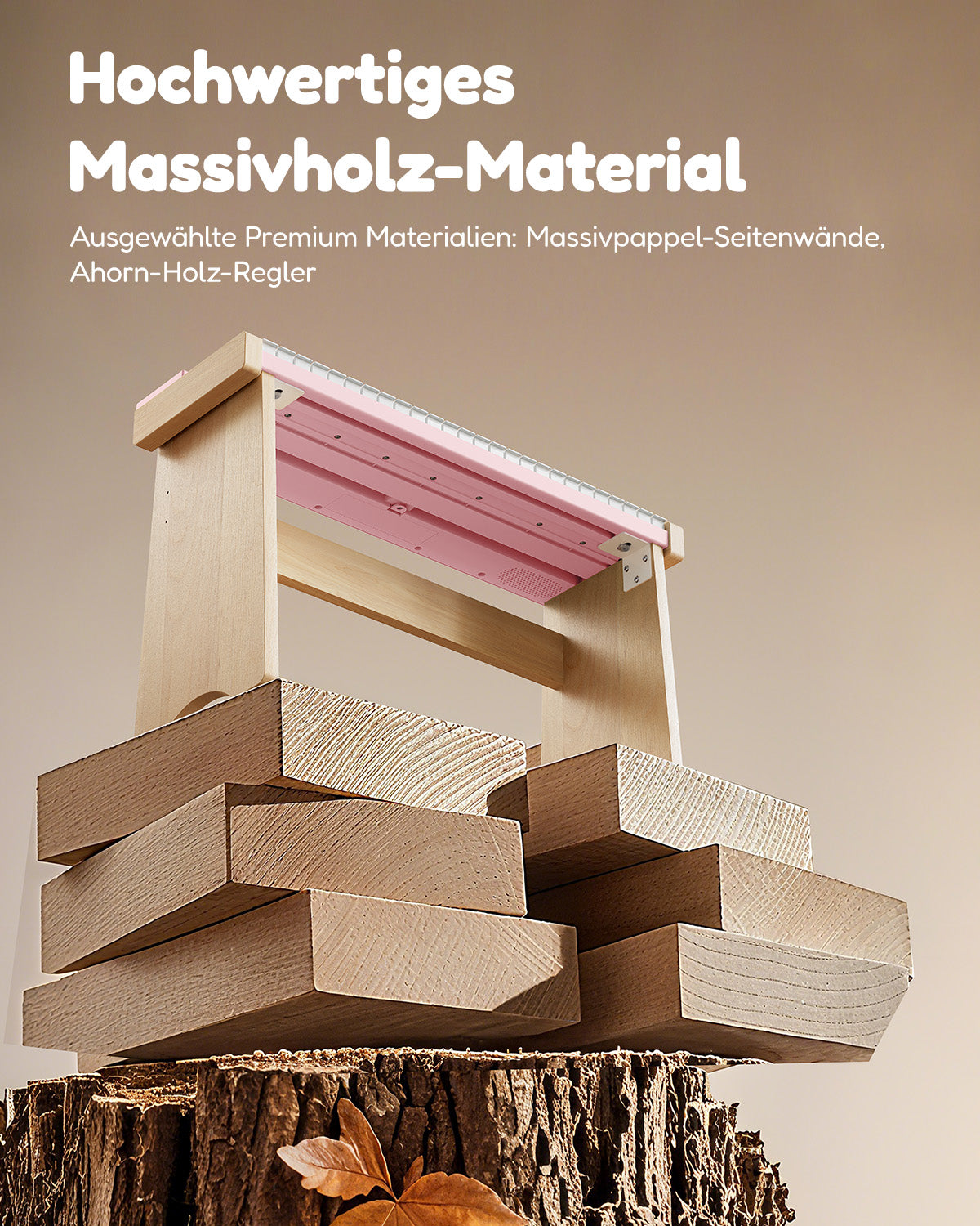 Eastar KIDO Mini-Digital Keyboard-44 Tasten und Ständer Hellrosa##