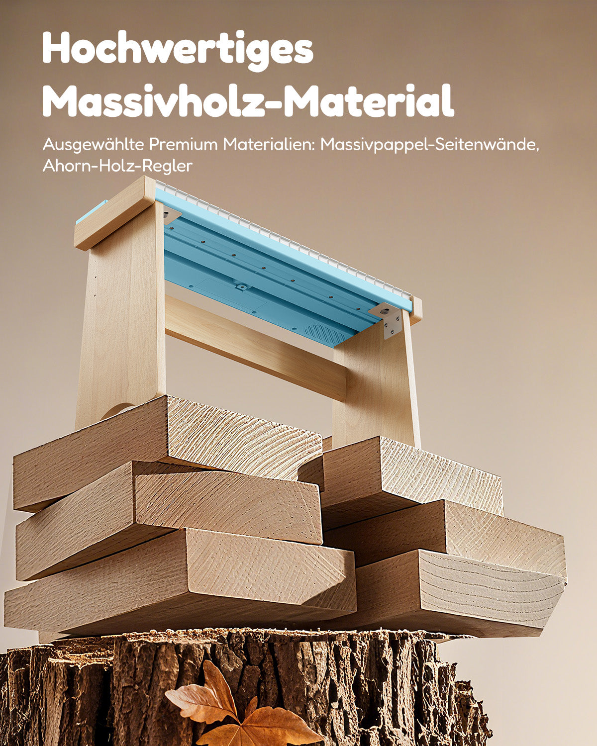 Eastar KIDO Mini-Digital Keyboard-44 Tasten und Ständer Hellblau##