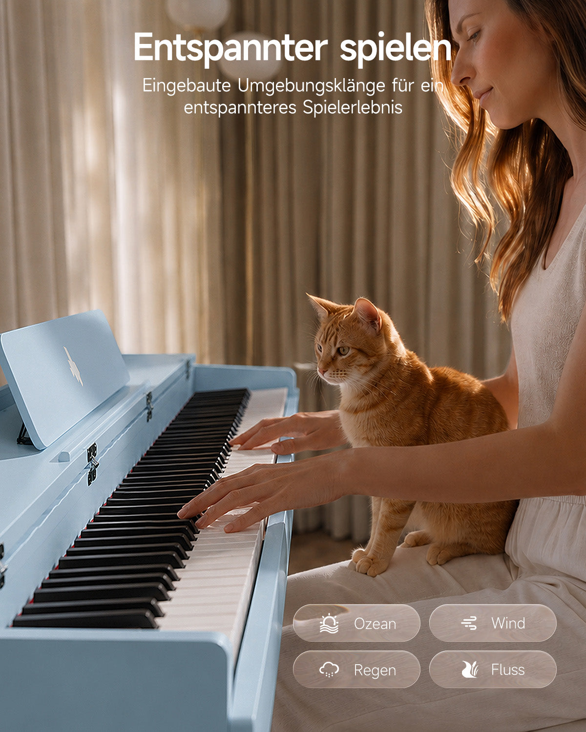 Donner OURA™ S200 Digitalpiano mit 88 Tasten