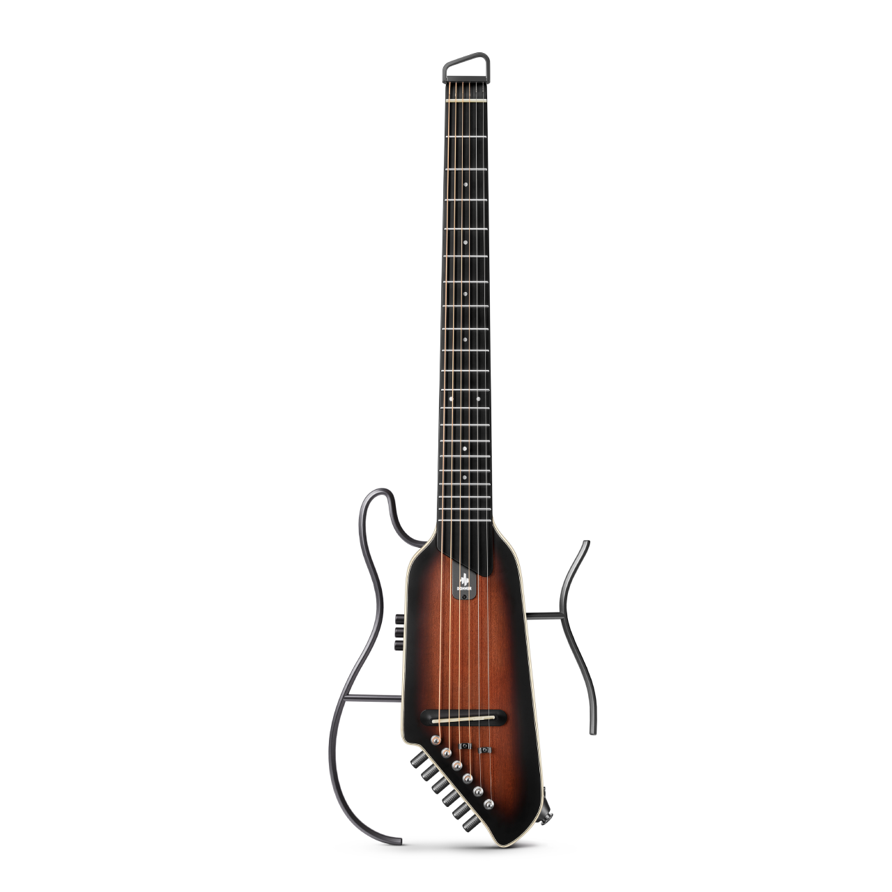 Donner HUSH™ I Ultraleicht Unterwegs Reisegitarre-HUSH™ I EVO2【Aktualisierte Version】##-Sunburst##