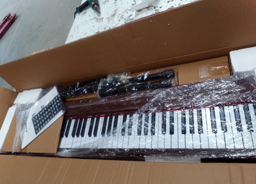 【Offene Kiste】Donner DEP-1S Tastatur im Holzstil Digitalpiano
