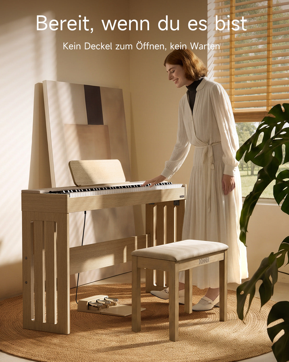 Donner OURA J100 88-Tasten Heim-Digitalpiano
