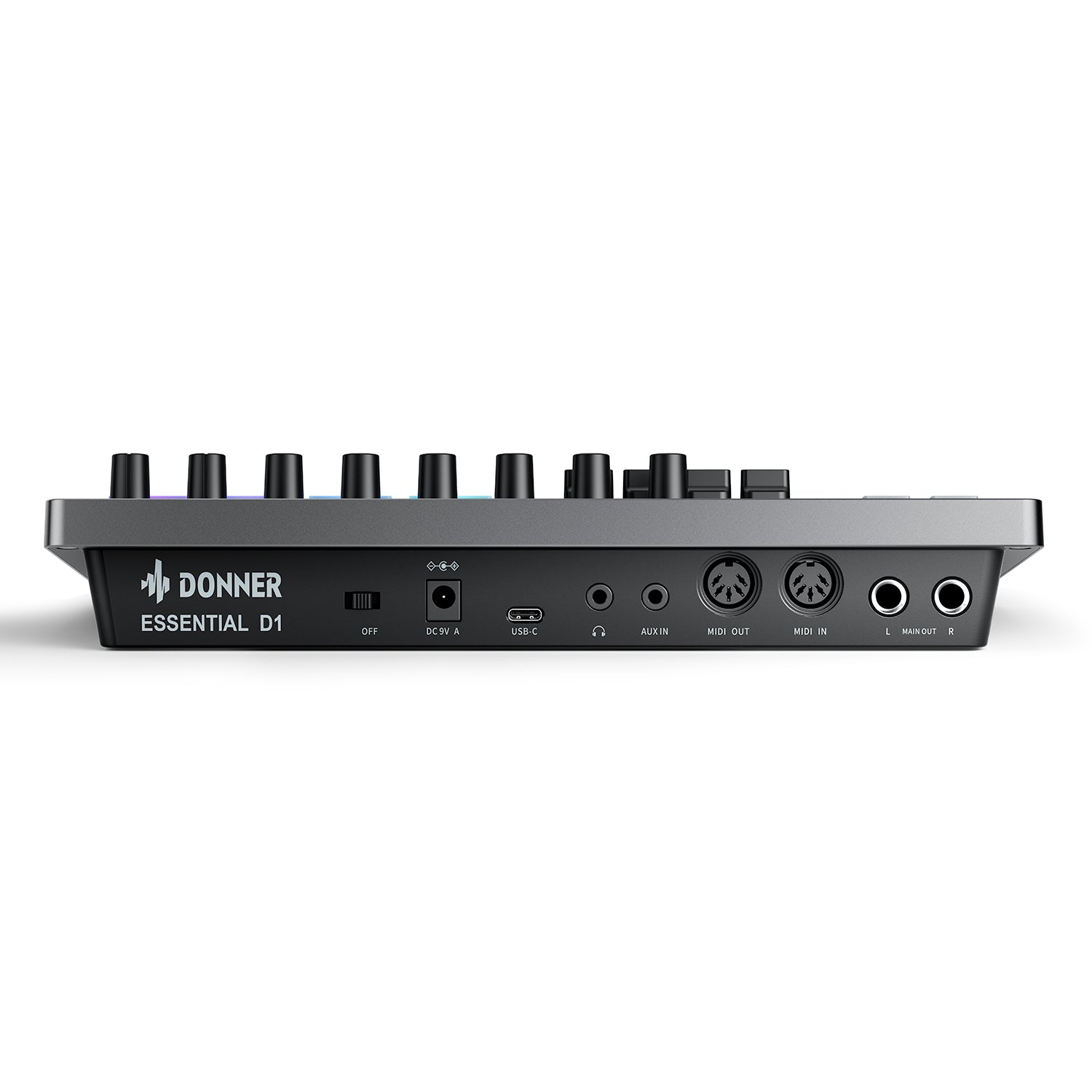 Donner Essential D1 Beat Machine Drumcomputer Tragbare elektronische Drum Maschine mit Effekten