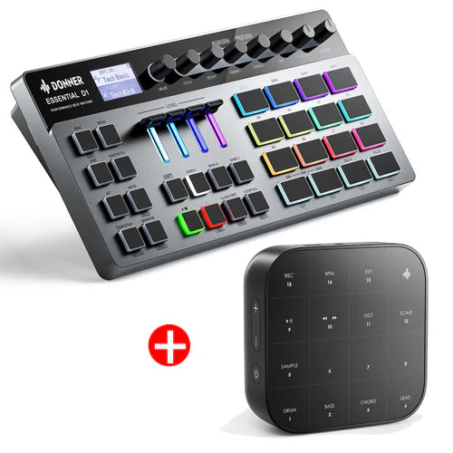 DONNER MEDO Tragbares Multi-Funktions-Musikinstrument