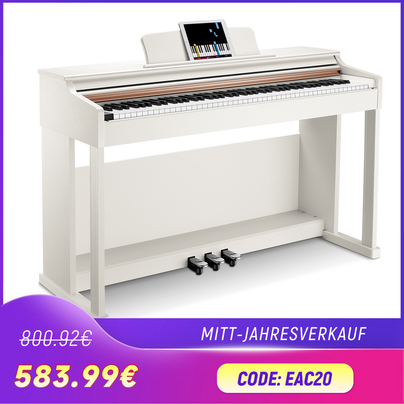Donner DDP-100 Home Digitalpiano mit 88 Tasten Piano Keyboard Set