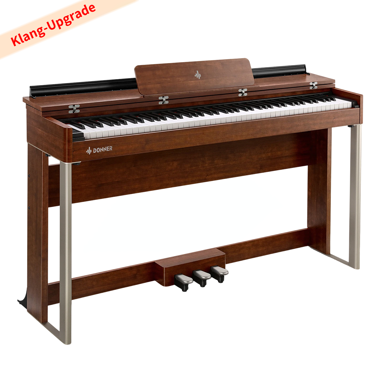 Donner DDP-200 Graded Hammer Action Holz Digital Piano-DDP-200 MK2【Klang-Upgrade】##