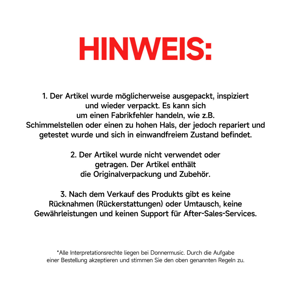 Donner HUSH™ I PRO Reisegitarre-Weiß##