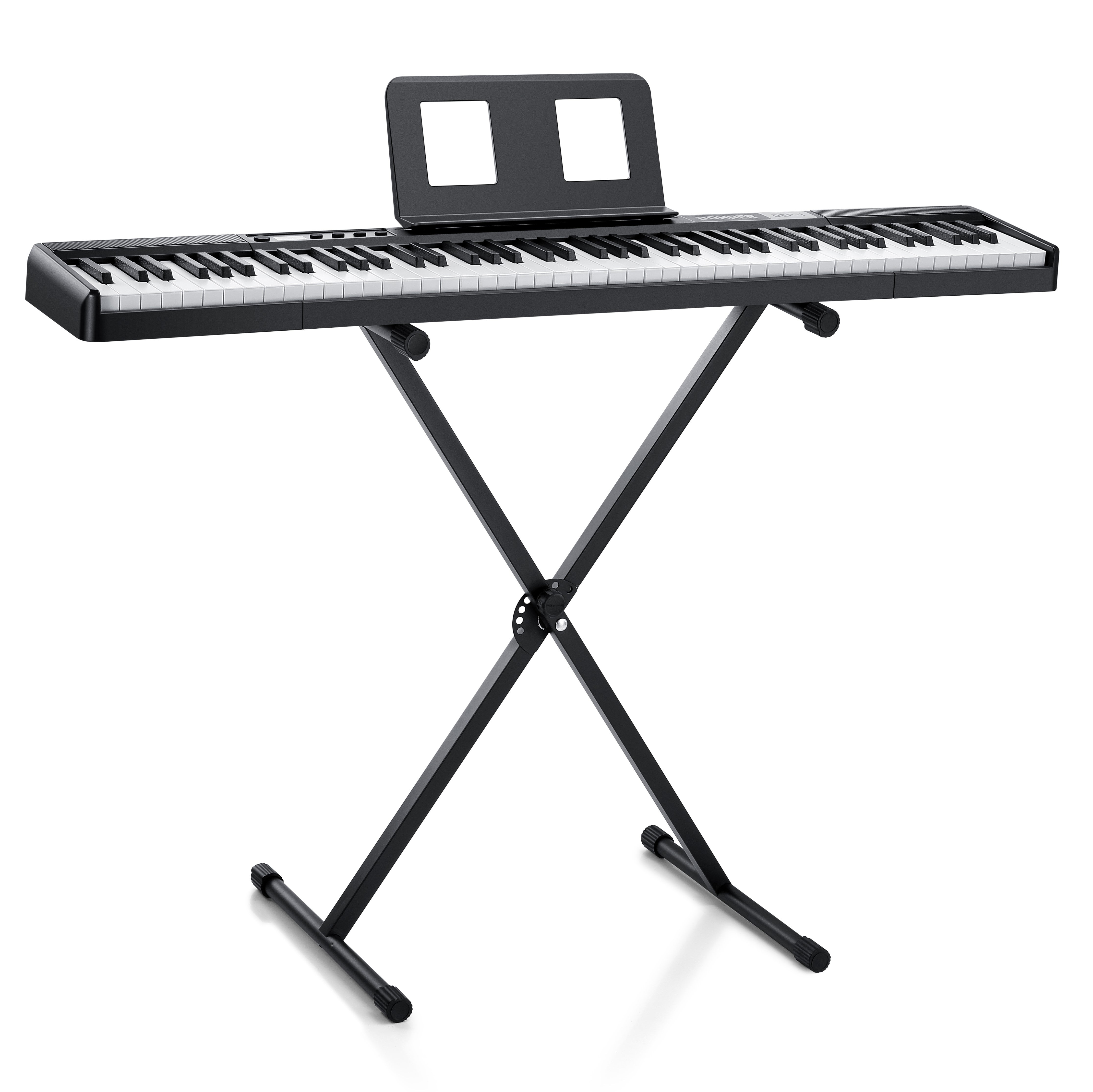pedal klavier kaufen DEP-1 88 Tasten Tragbares E Piano Digitalpiano für anfänger -Donner