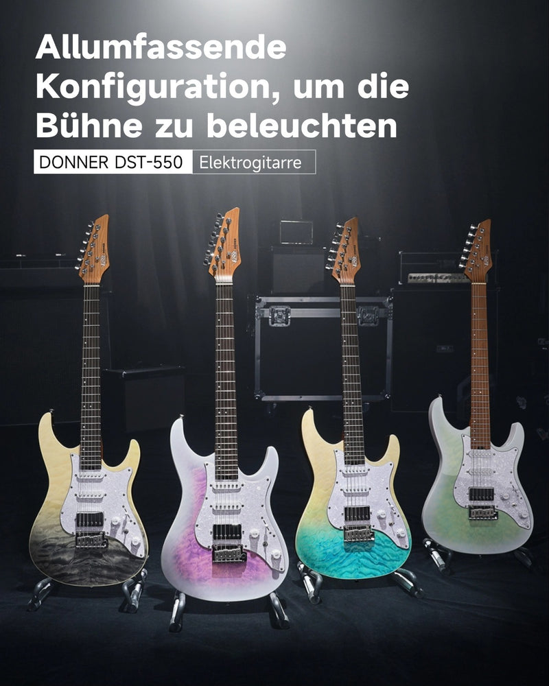 DONNER DST-550 Gradient Gitarre