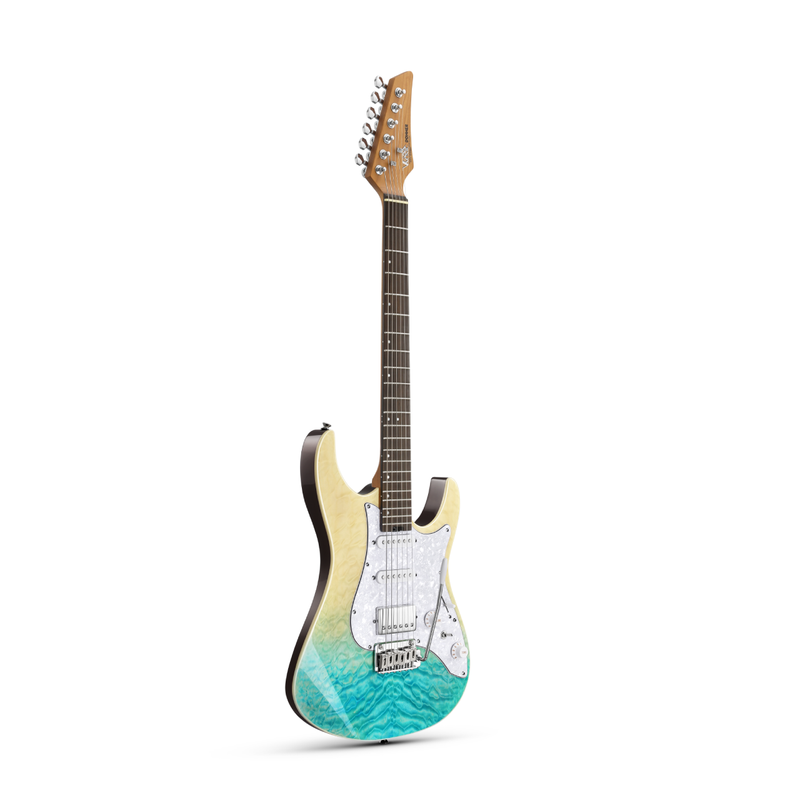 DONNER DST-550 Gradient Gitarre-Karibische Küste Gradation LR##