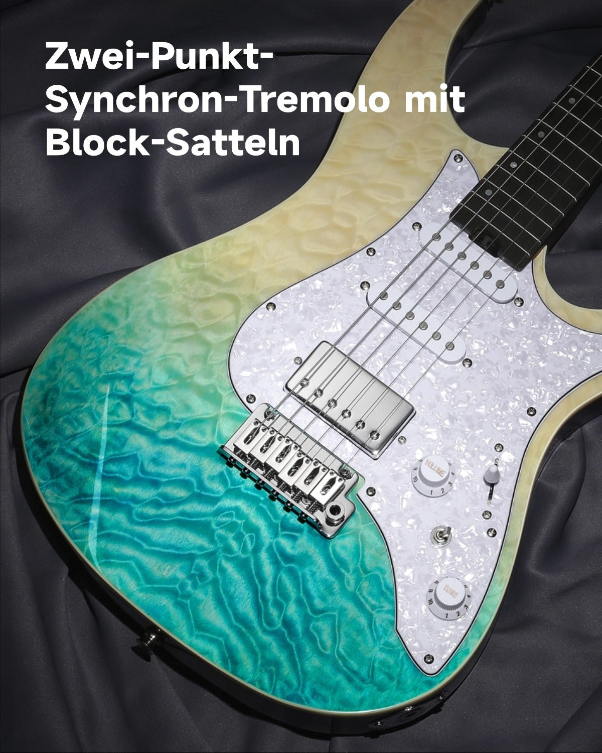 DONNER DST-550 Gradient Gitarre-Karibische Küste Gradation LR##