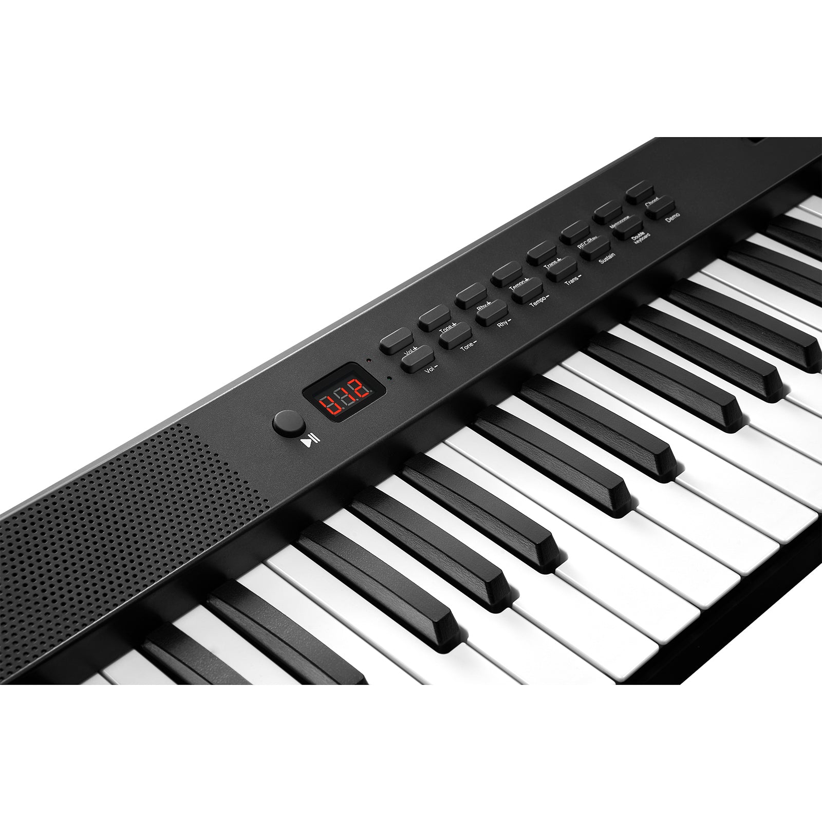 e piano pedal kaputt DP-10 88-Tasten faltbares, halbgewichtetes Digitalpiano Kit -Donner