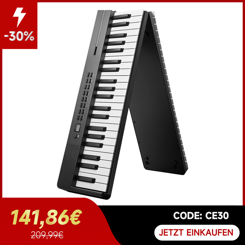 Donner DP-10 Digitalpiano Faltbares Tragbares Klavier