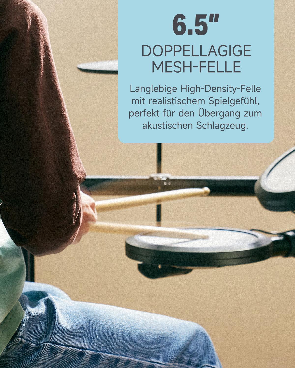 Donner DED-70 Elektronisches Schlagzeug