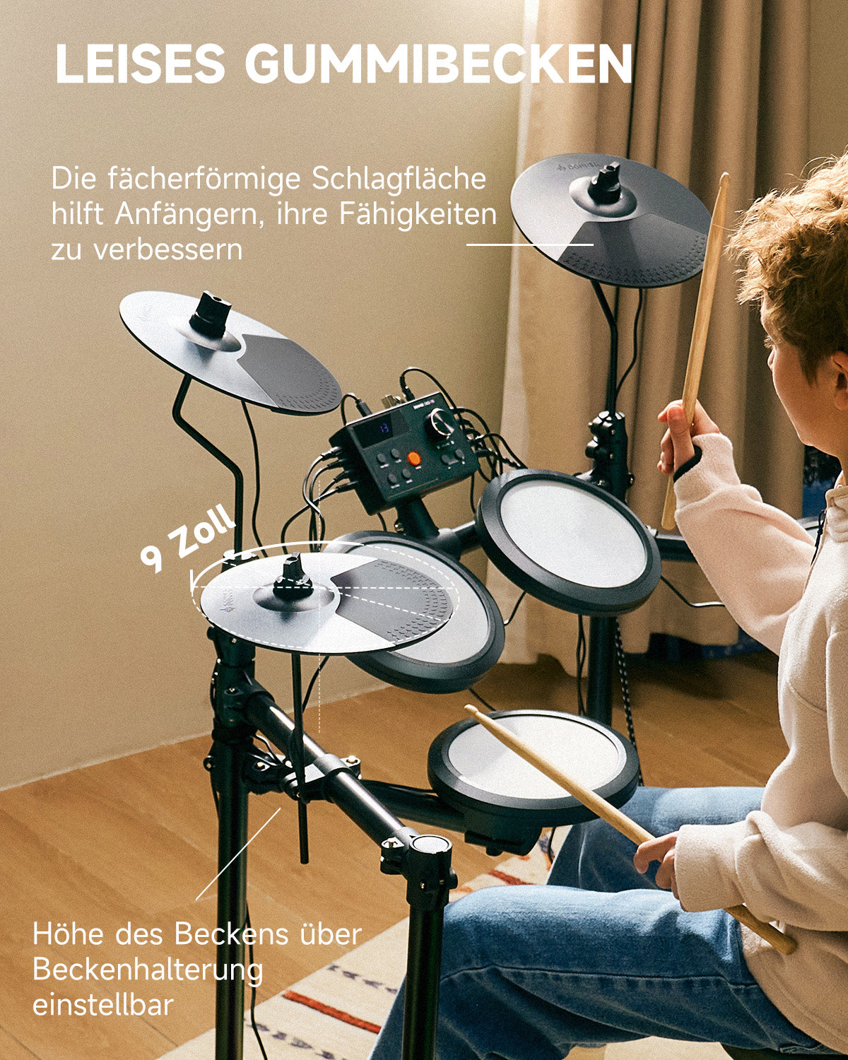 Donner DED-70 Elektronisches Schlagzeug