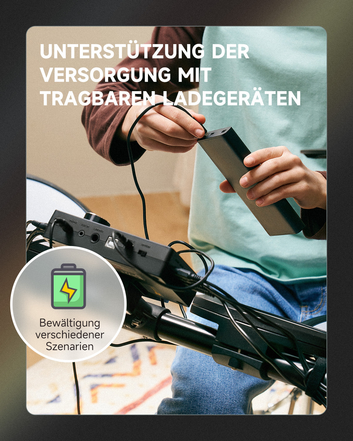 Donner DED-70 Elektronisches Schlagzeug