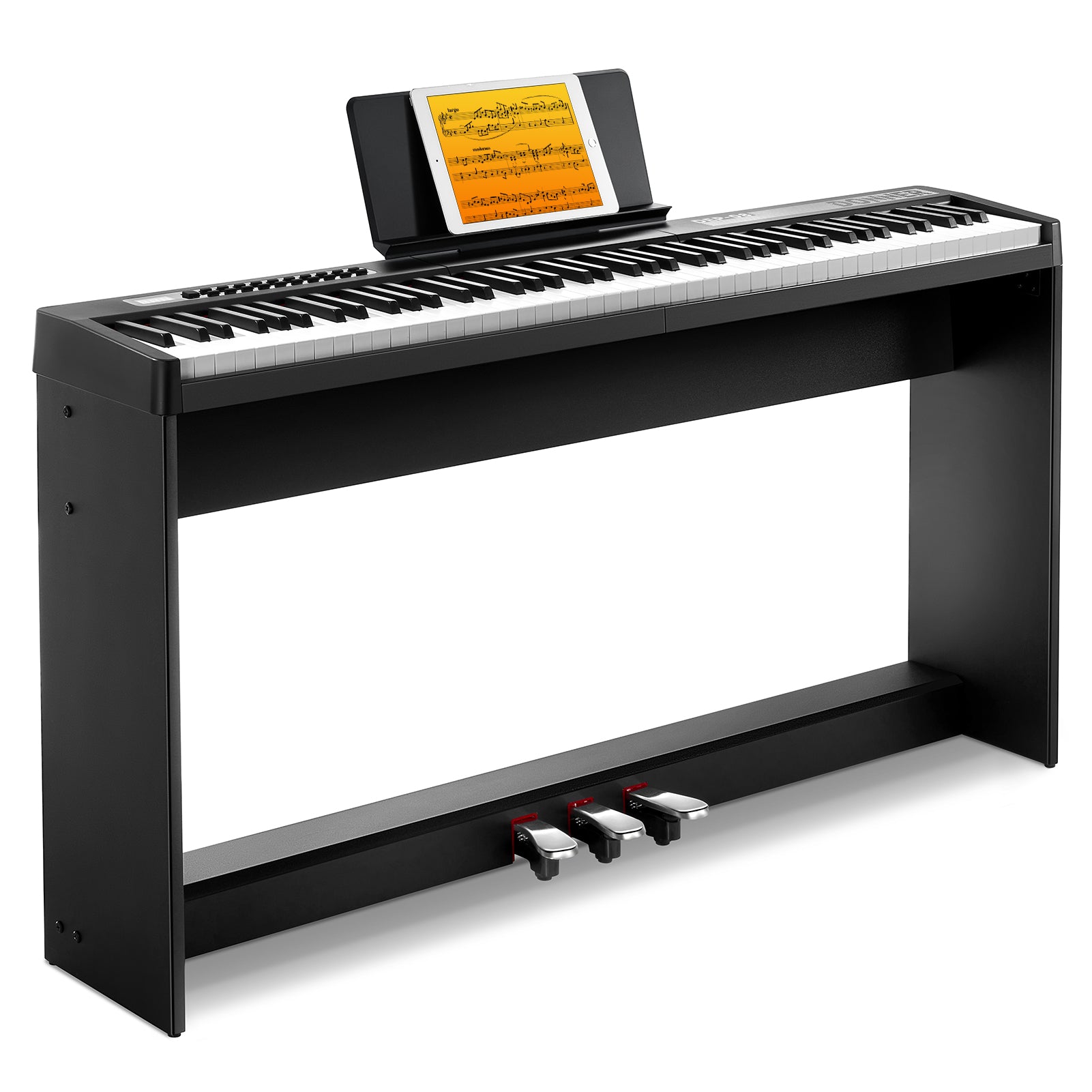 Donner DEP-08 Digitalpiano, abnehmbarer Ständer, kompaktes E-Piano für Anfänger