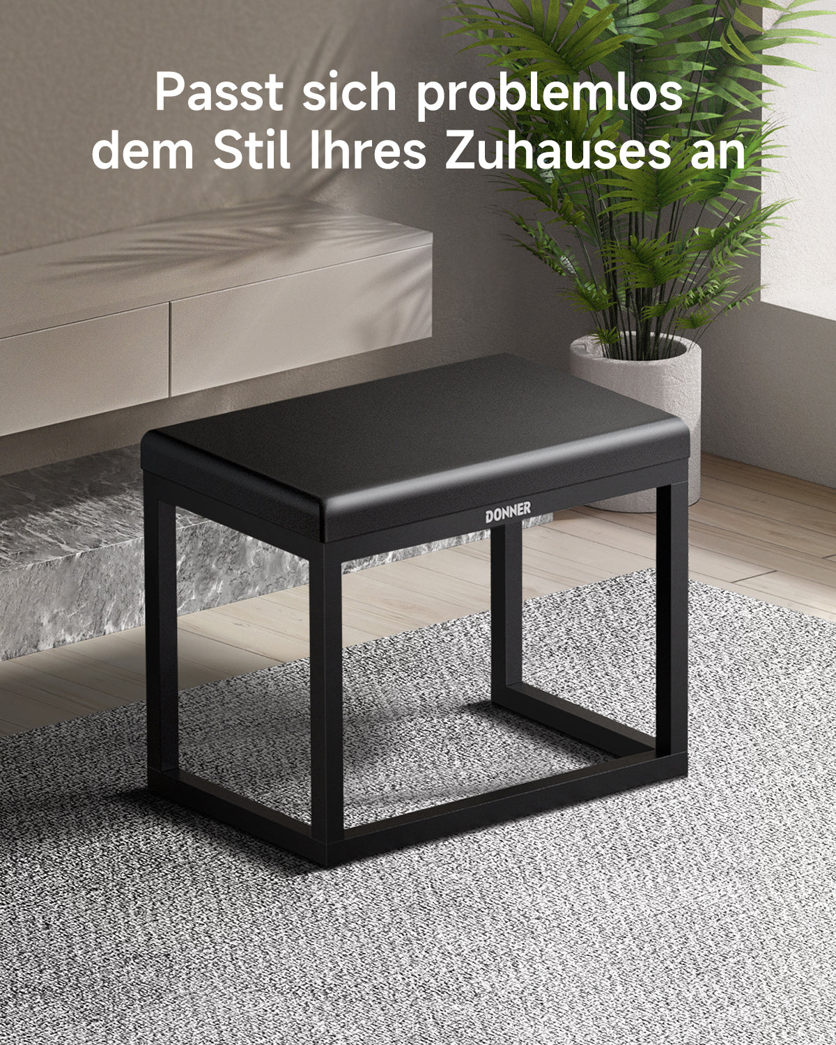Donner DKB-200 Minimalistische Klavierbank