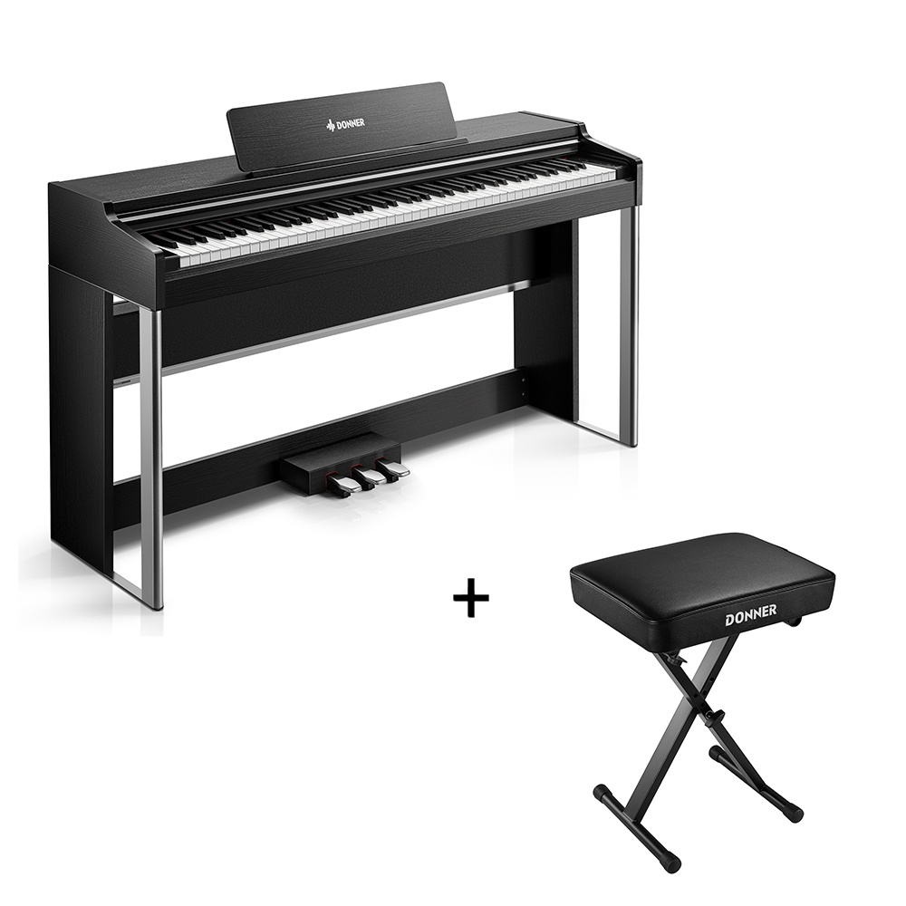 Donner DDP-200 PRO Digital Piano mit Touchscreen-Schwarz##