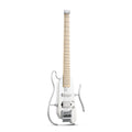 Donner HUSH-X  E-Gitarre Traveler Gitarre Ultra-Light für Unterwegs-Weiß##