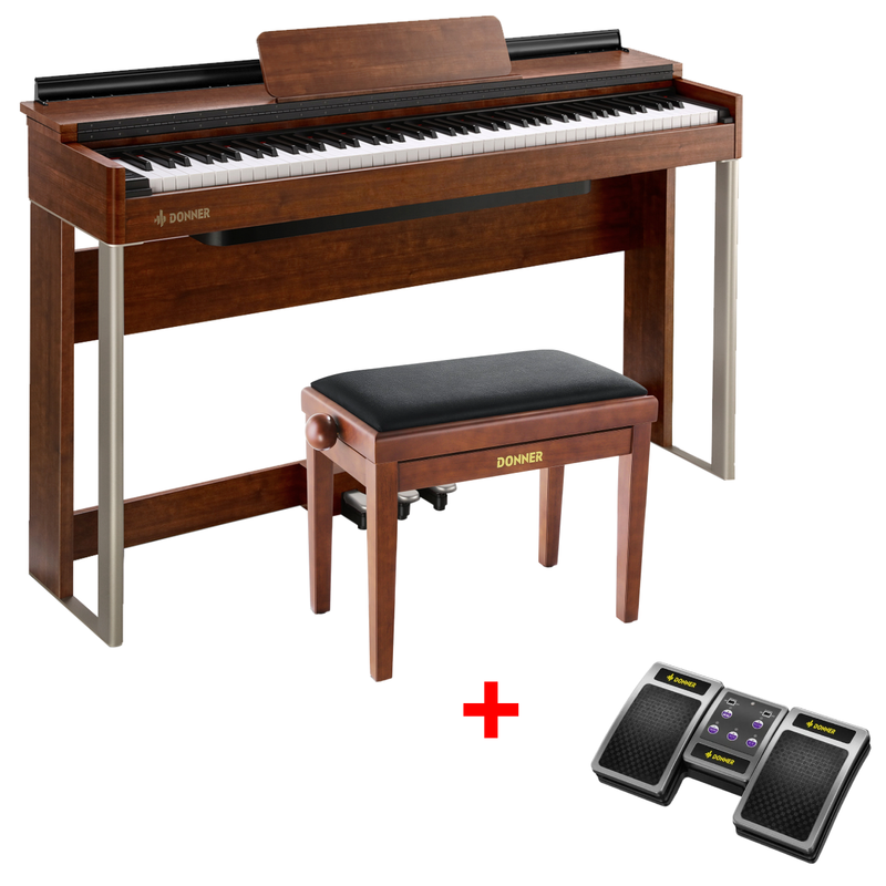 Donner DDP-200 Digital Piano mit 88 gewichteten Tasten DGH Piano
