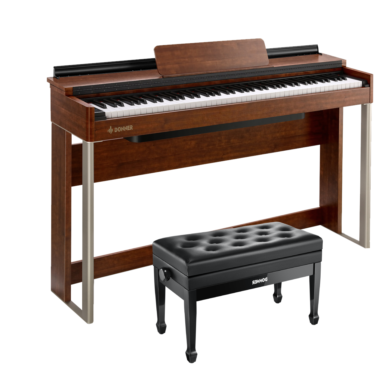 Donner DDP-200 Graded Hammer Action Holz Digital Piano