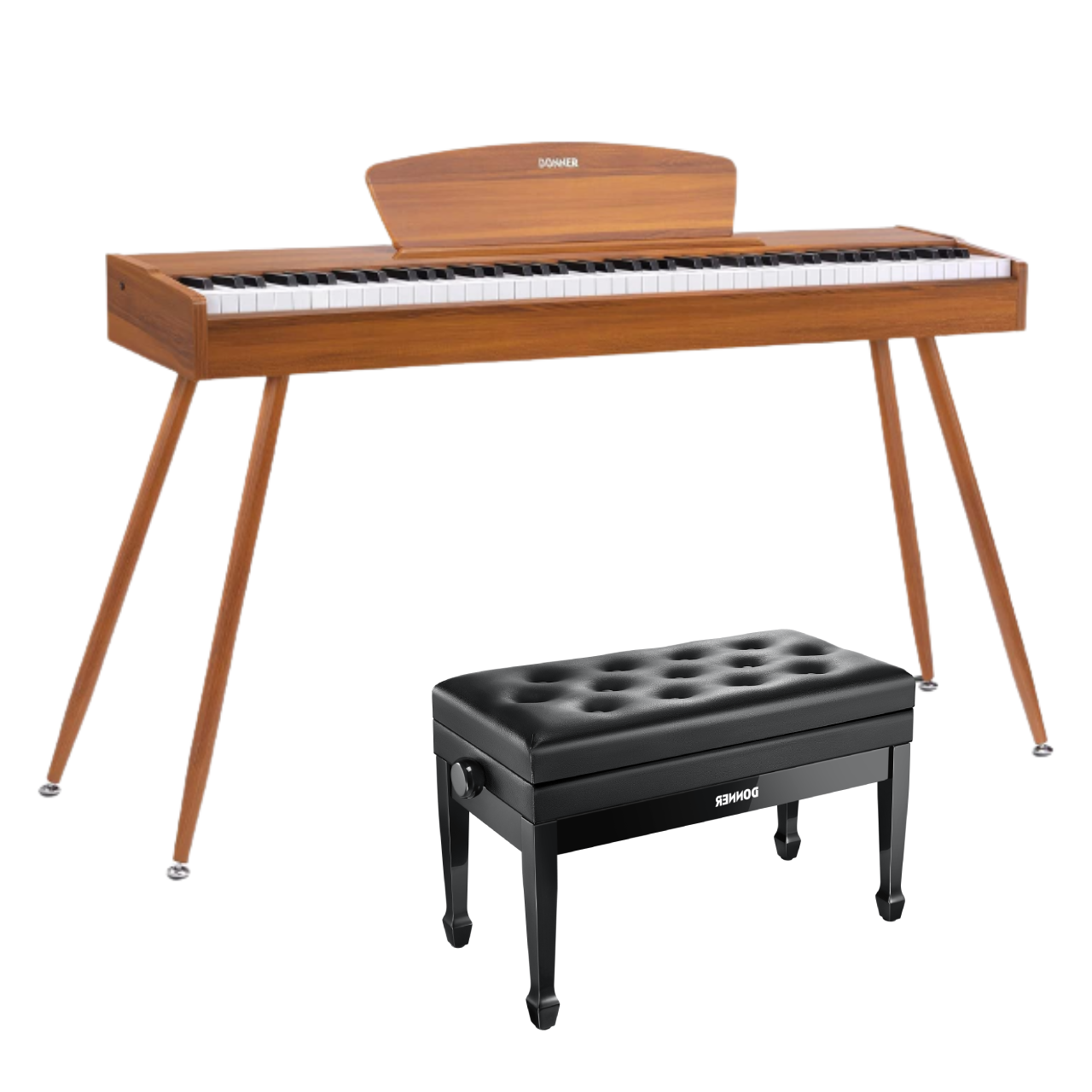 Donner DDP-80 Digital piano im Holzdesign-Natürlich##
