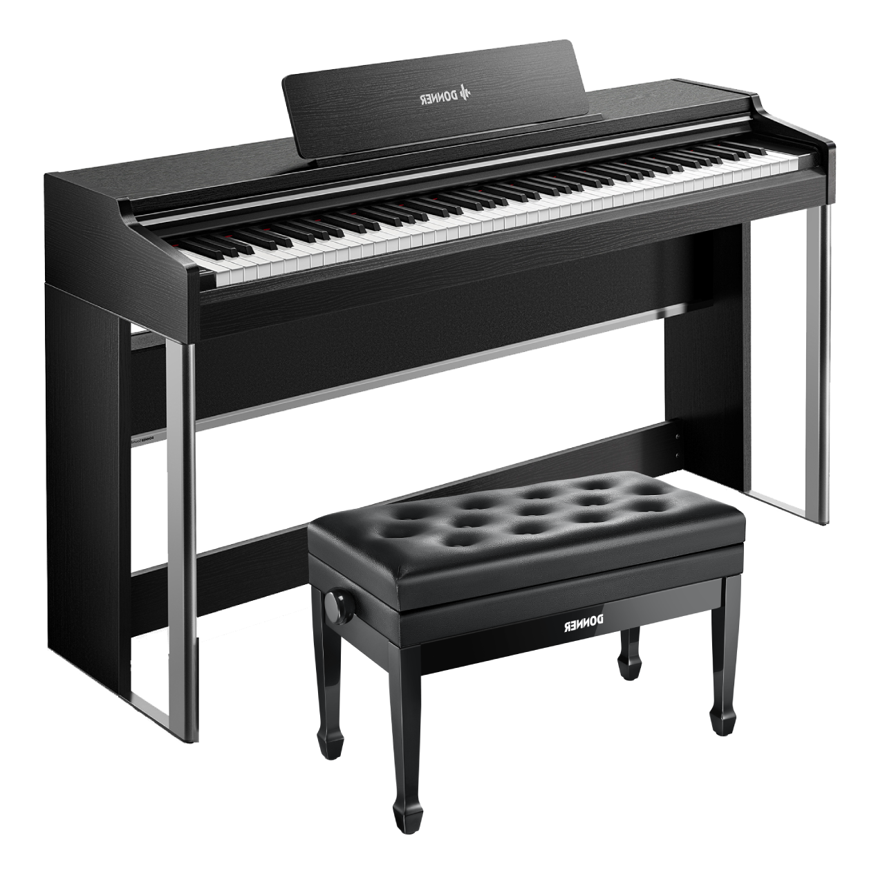 Donner DDP-200 PRO Digital Piano mit Touchscreen-Schwarz##