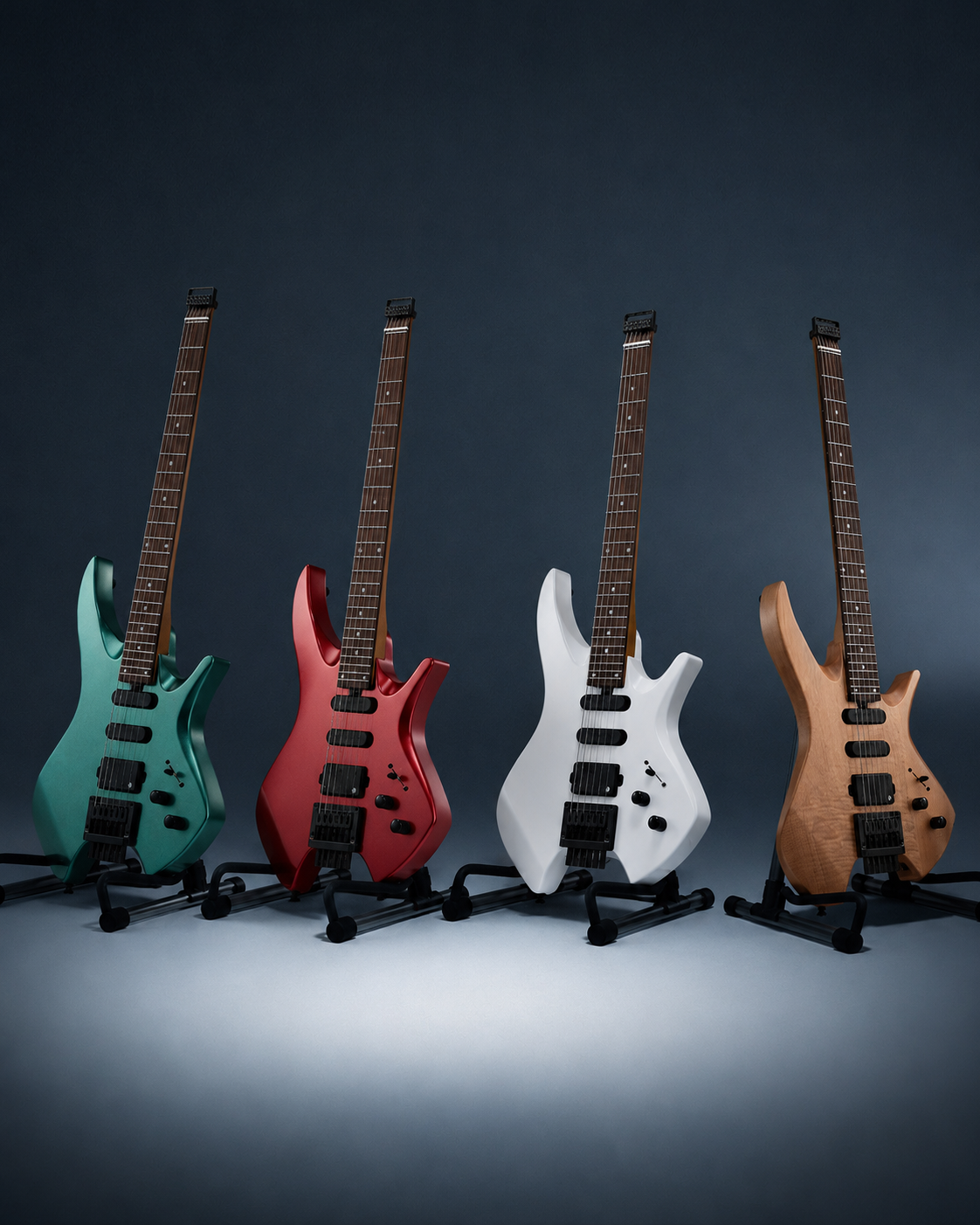 Donner HLX-500 Headless E-Gitarre
