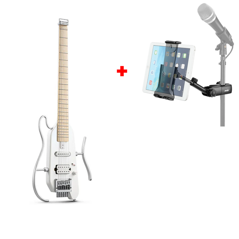 Donner HUSH-X  E-Gitarre Traveler Gitarre Ultra-Light für Unterwegs