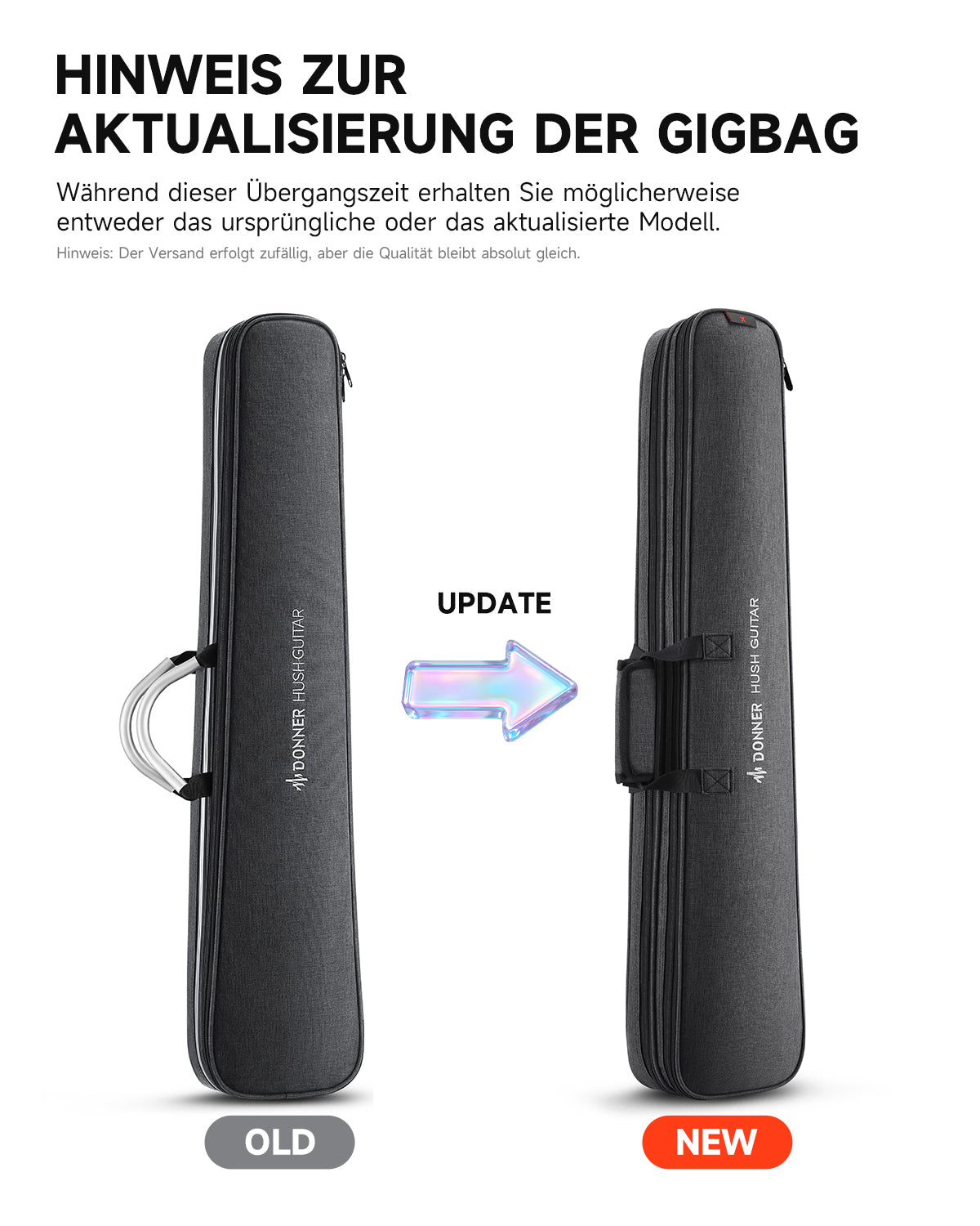 Donner HUSH™ X PRO Multi-Effekt-E-Gitarre-Schwarz##
