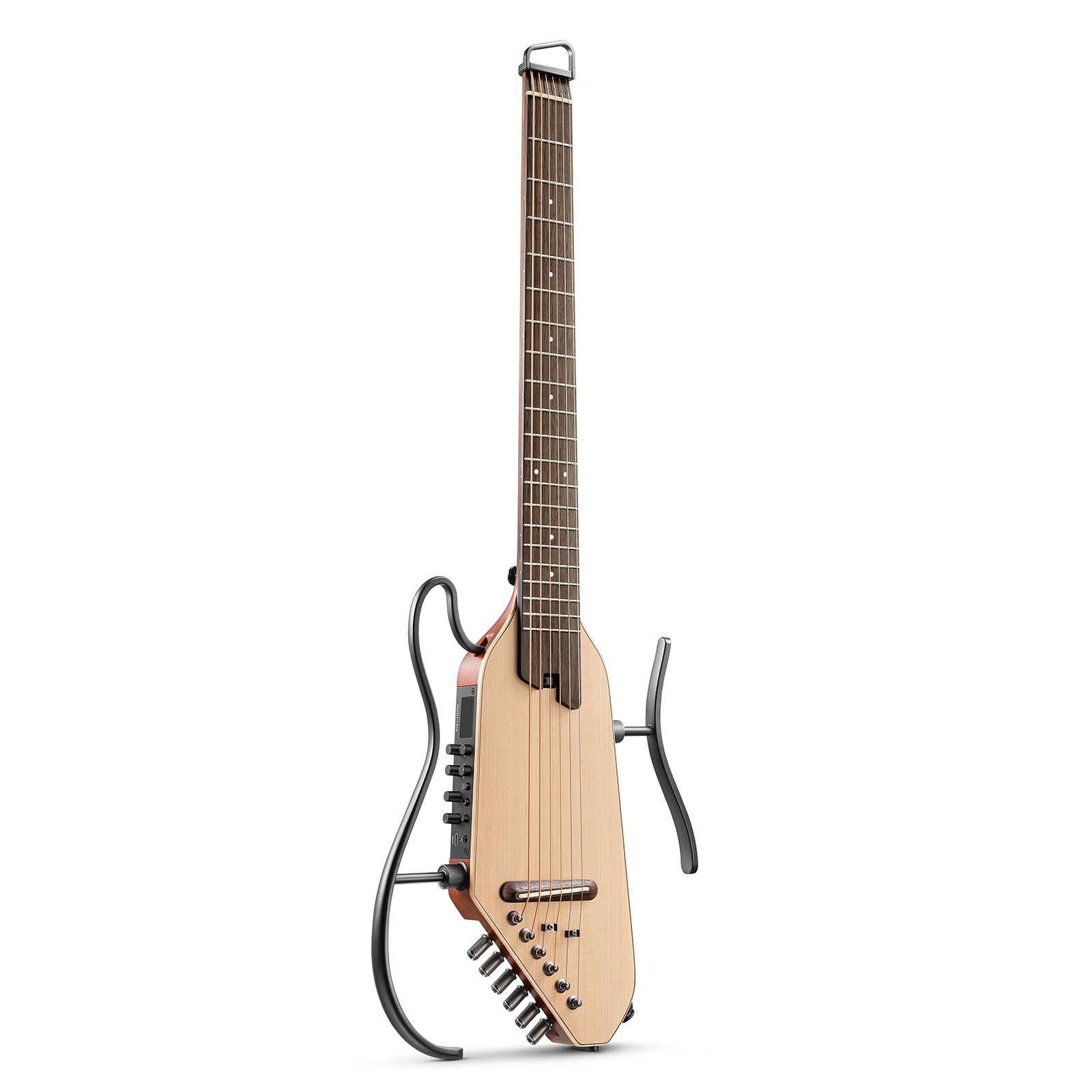 Donner HUSH-I Pro Gitarre Multi-Sound-Modus Tragbare Reisegitarre-Natürlich##