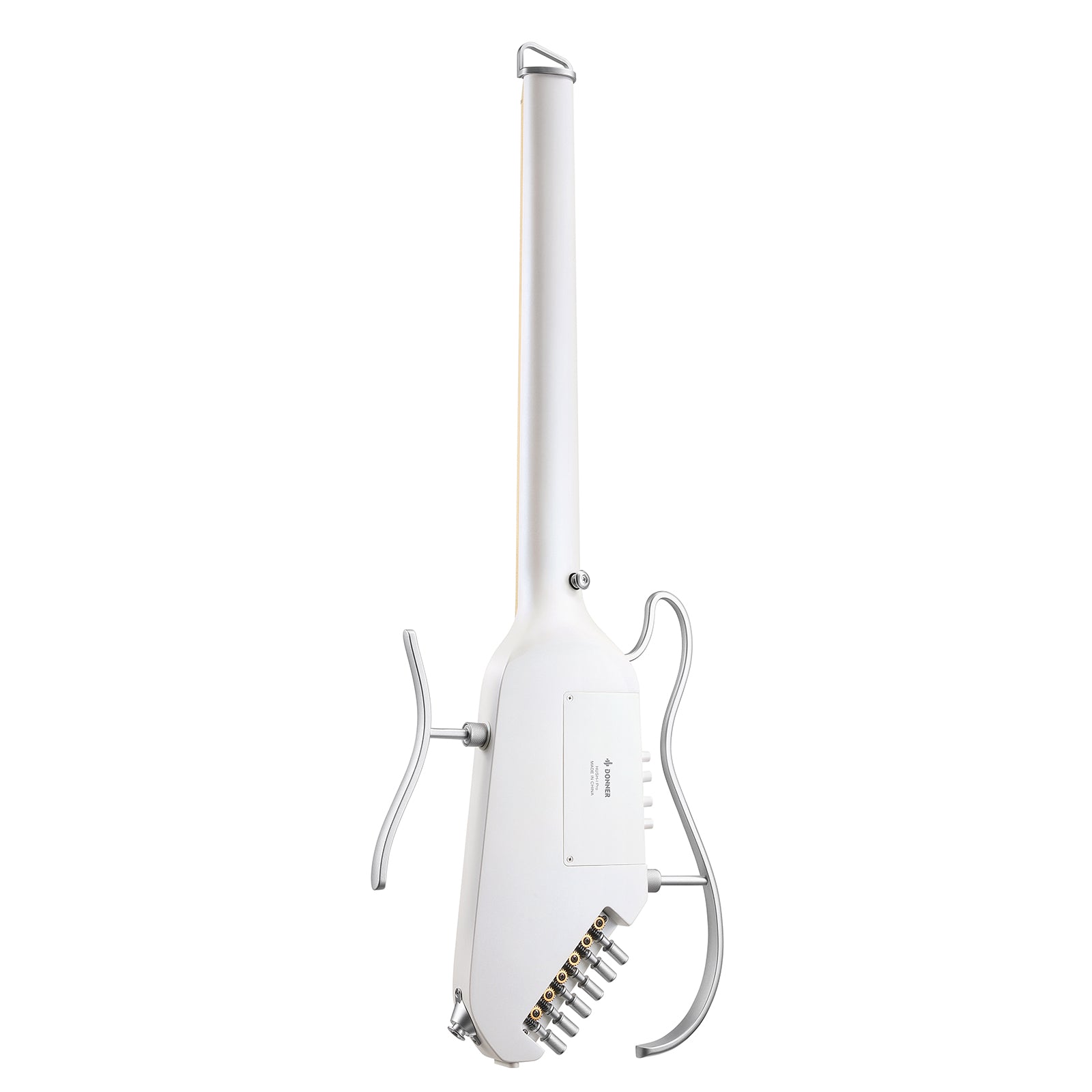 Donner HUSH™ I PRO Reisegitarre-Weiß##