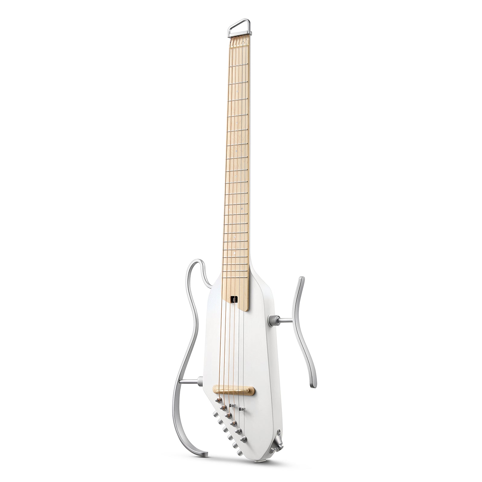 Donner HUSH™ I PRO Reisegitarre-Weiß##