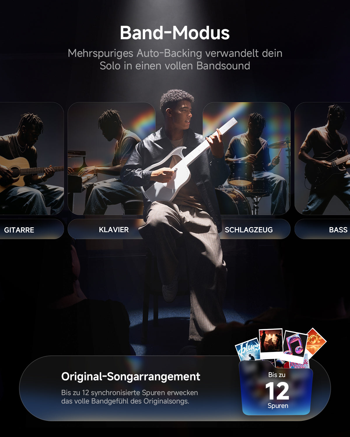 Donner VIVA Saitenlose Gitarre