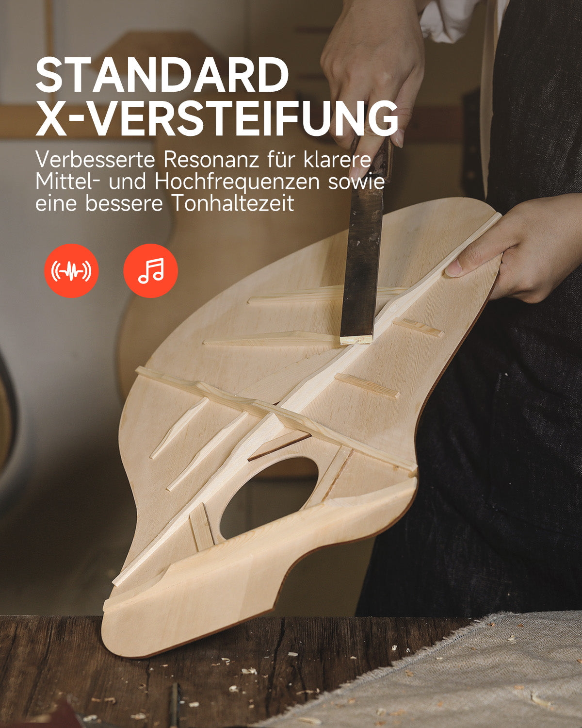 Donner DAG-1CB Lernfreundlich E-Gitarre