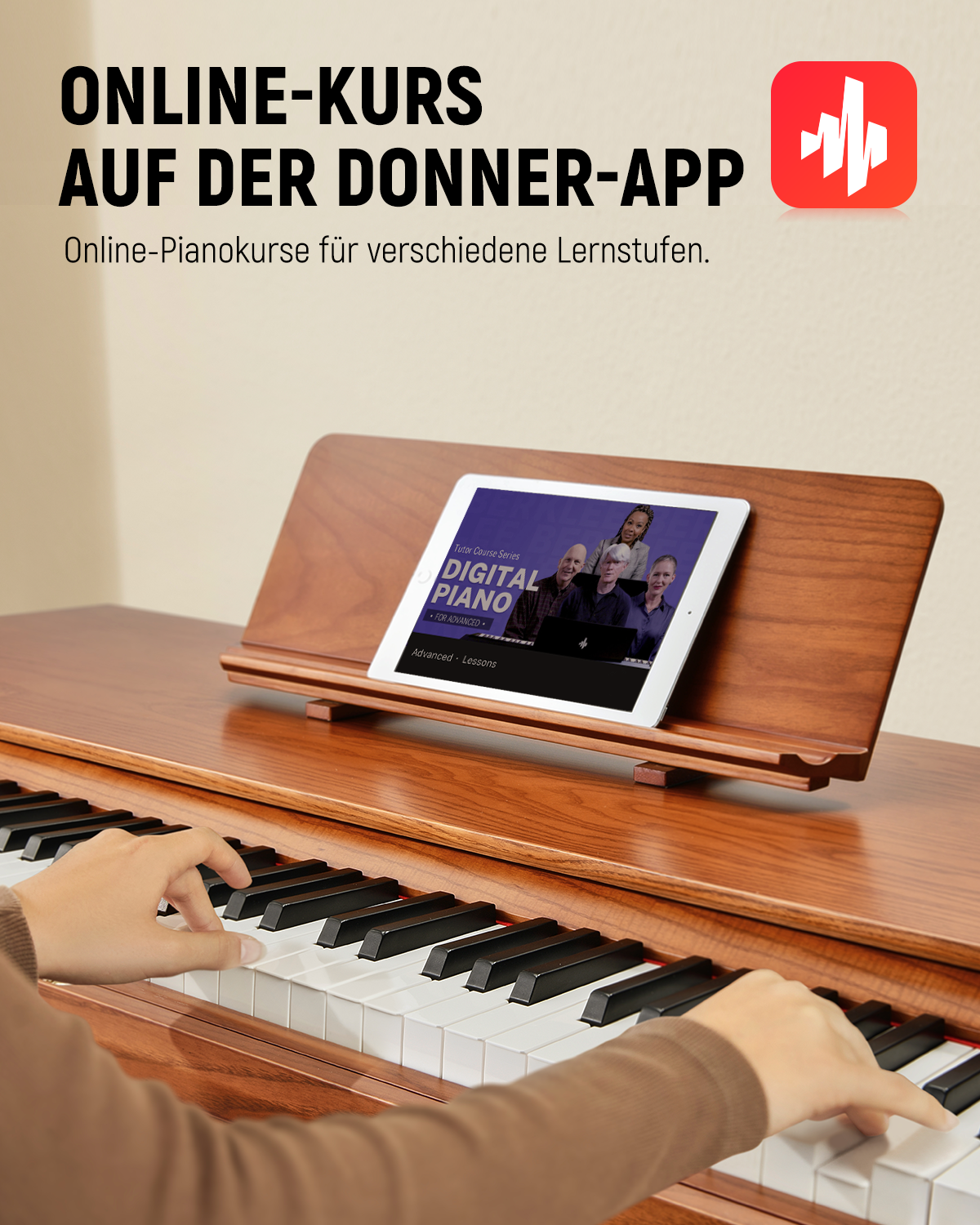 Donner DDP-80 Pro Retro-Ästhetisches Digital Piano