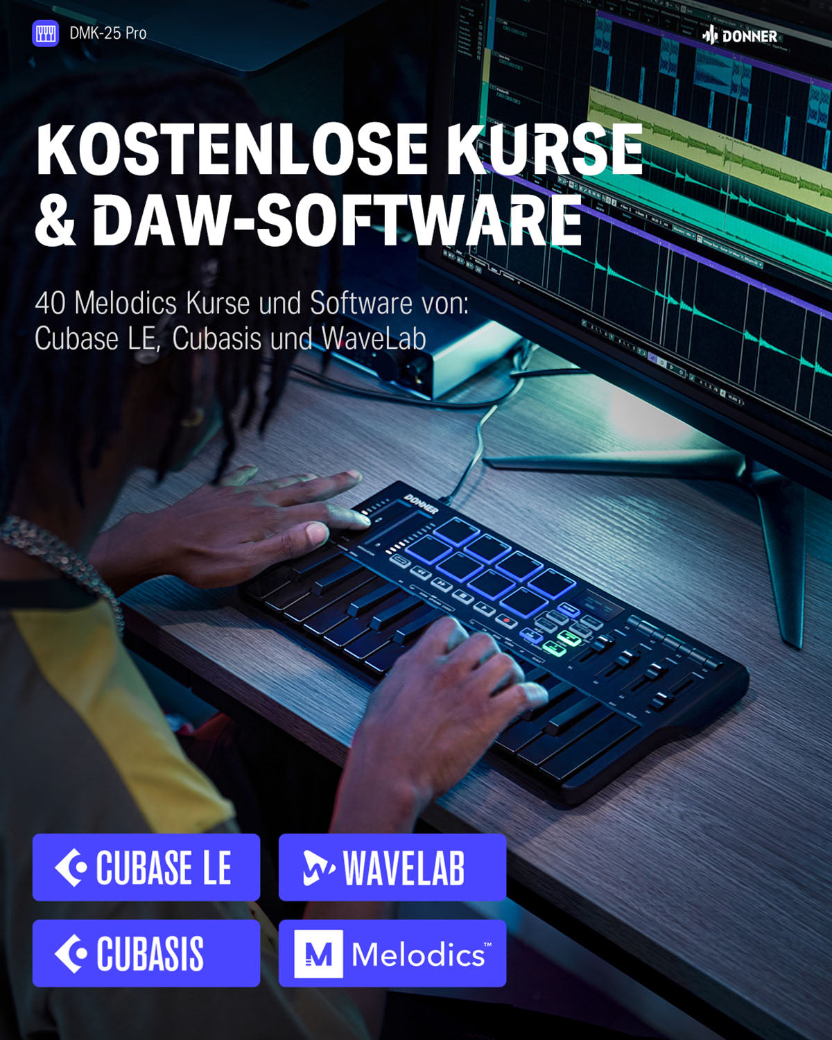 Donner DMK-25 Pro MIDI-Controller