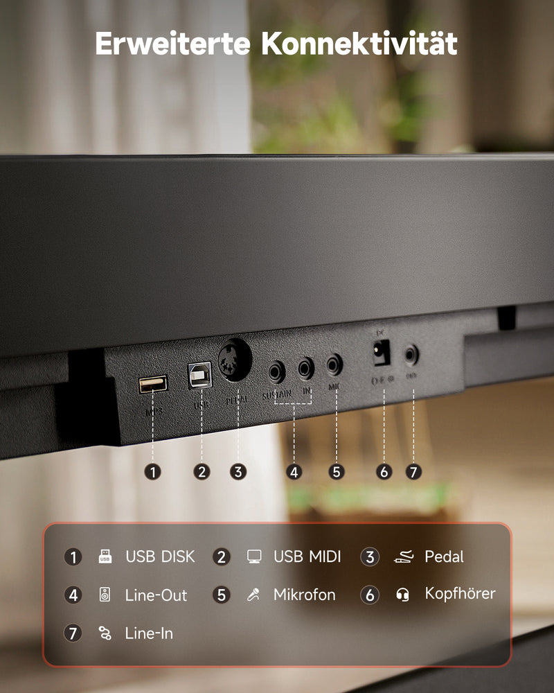 Donner DEP-16 Tragbares Digitalpiano