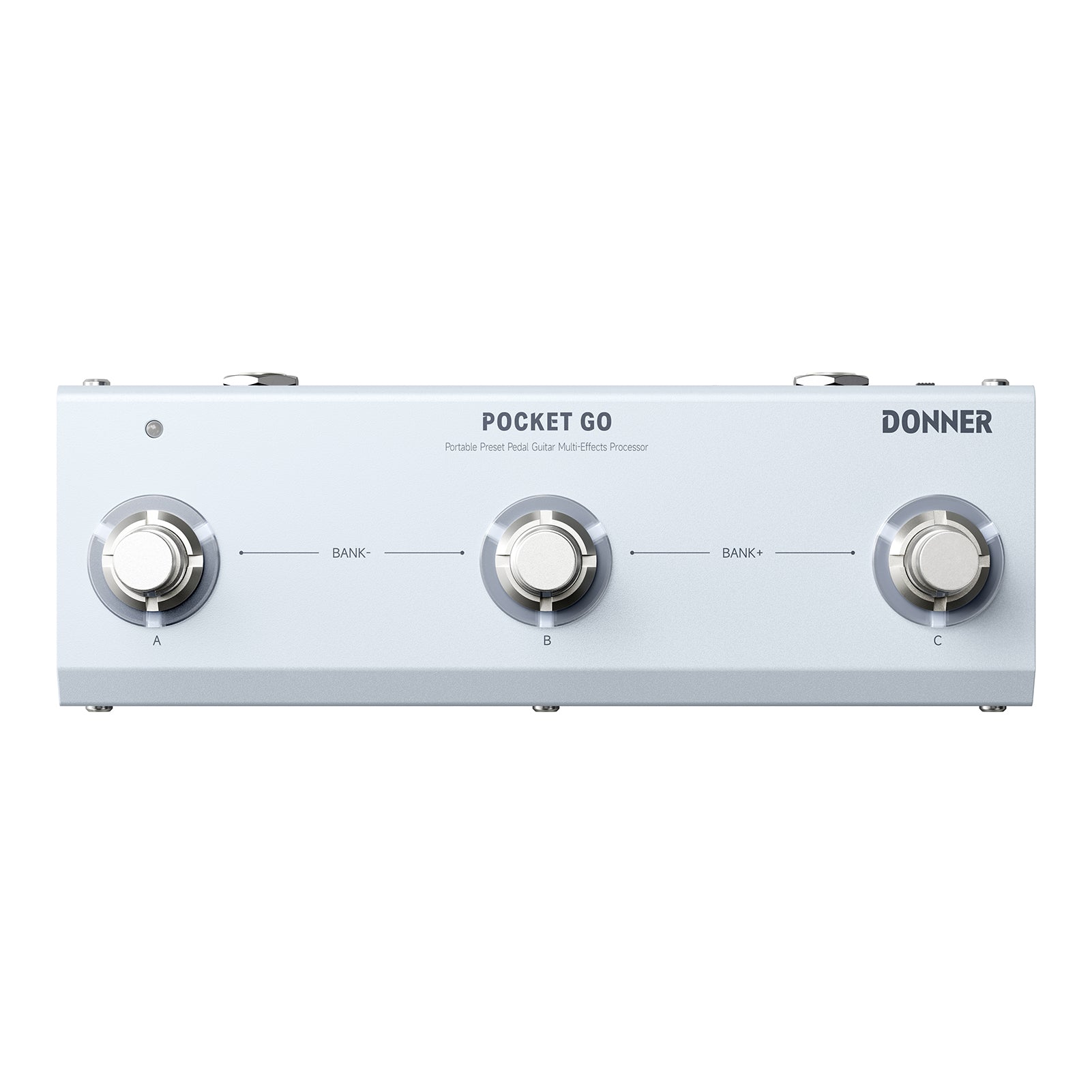 multieffekt pedal gitarre Donner Pocket Go Multieffekt-Prozessorpedal
