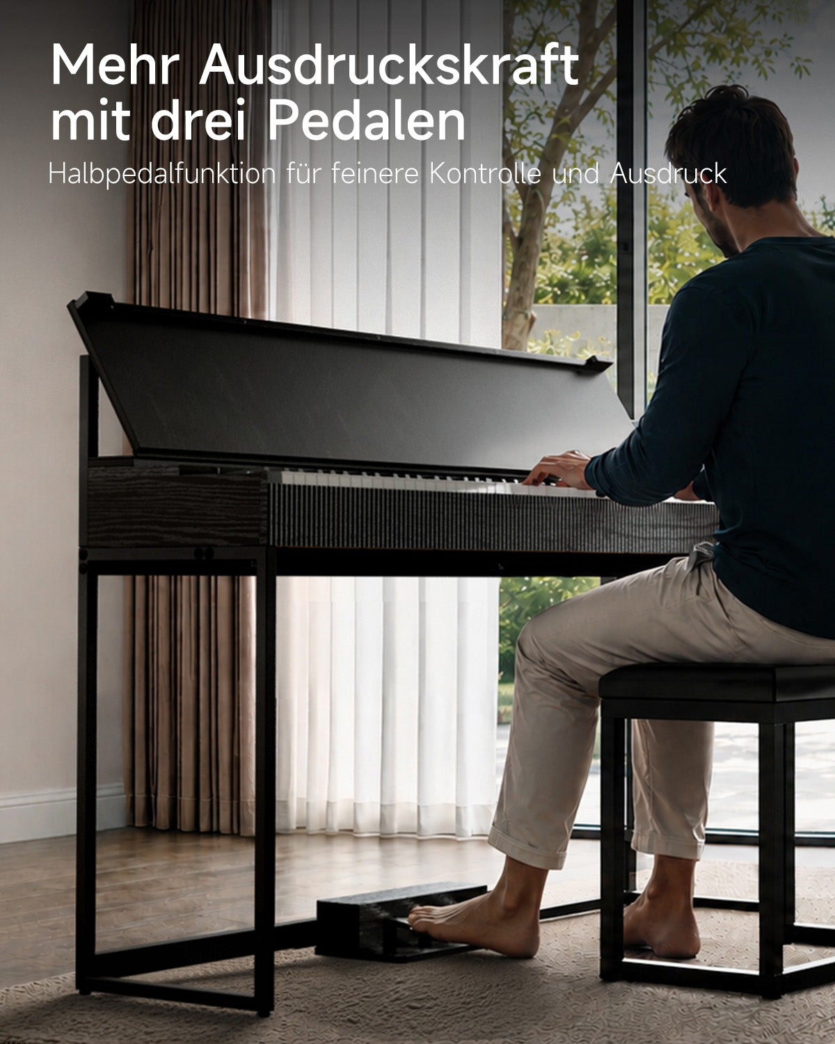 【Klavier + Bank gratis】Donner OURA S300 Heimgebrauch Digital Piano