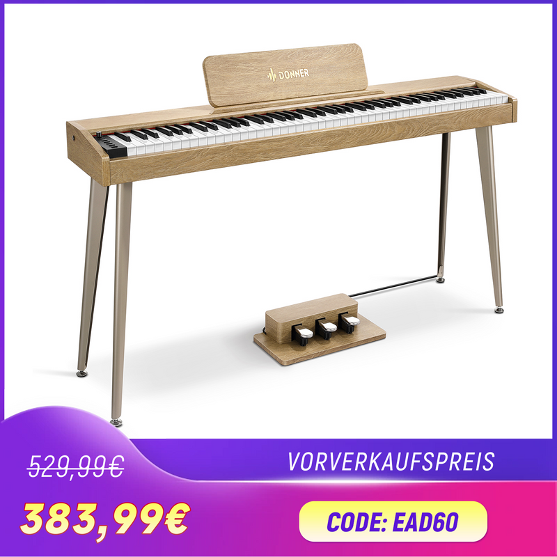 【Vorverkauf】Donner DDP-60 Digitalpiano - Versand am 15. Januar