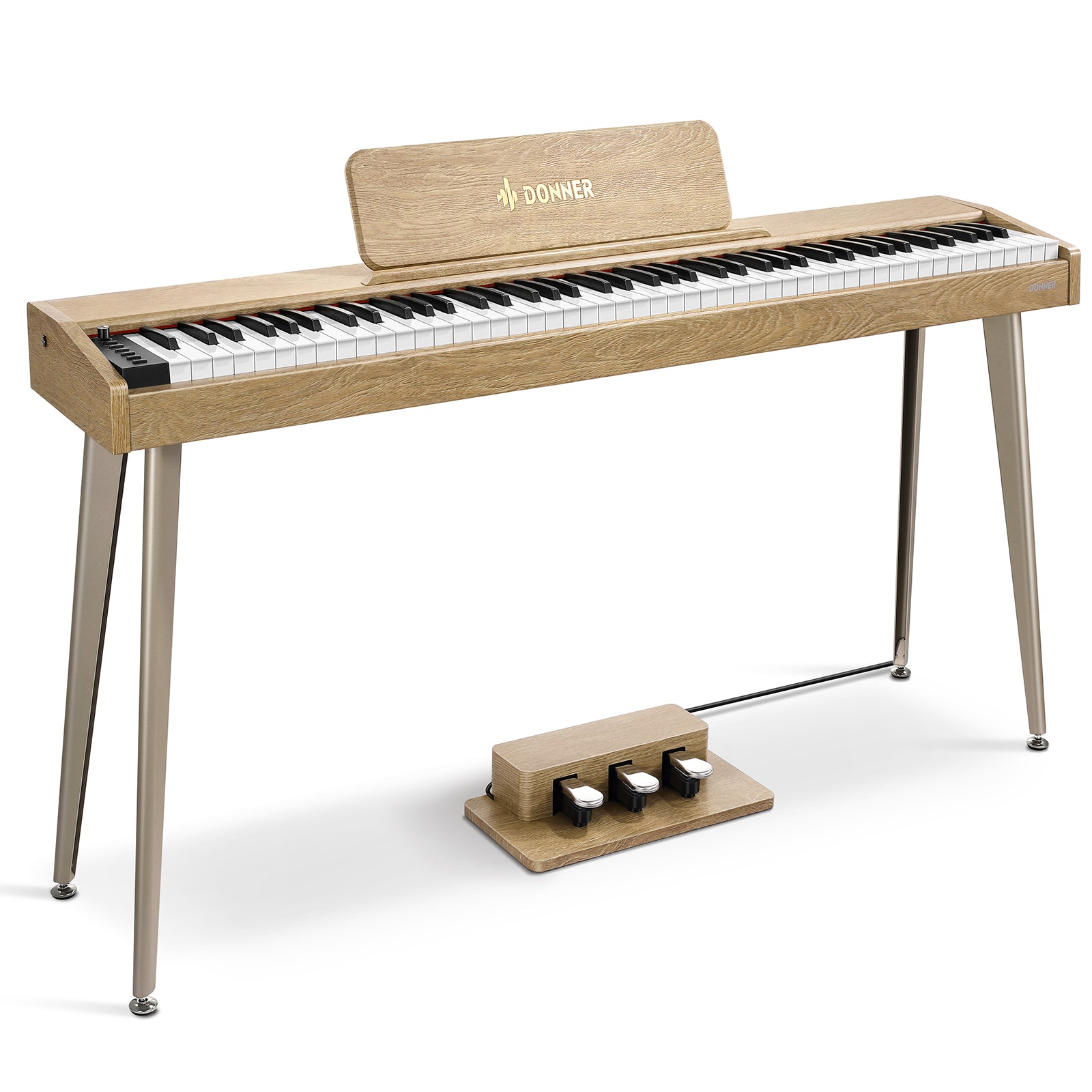 Donner DDP-60 Digitalpiano-HelleHolzfarbe##
