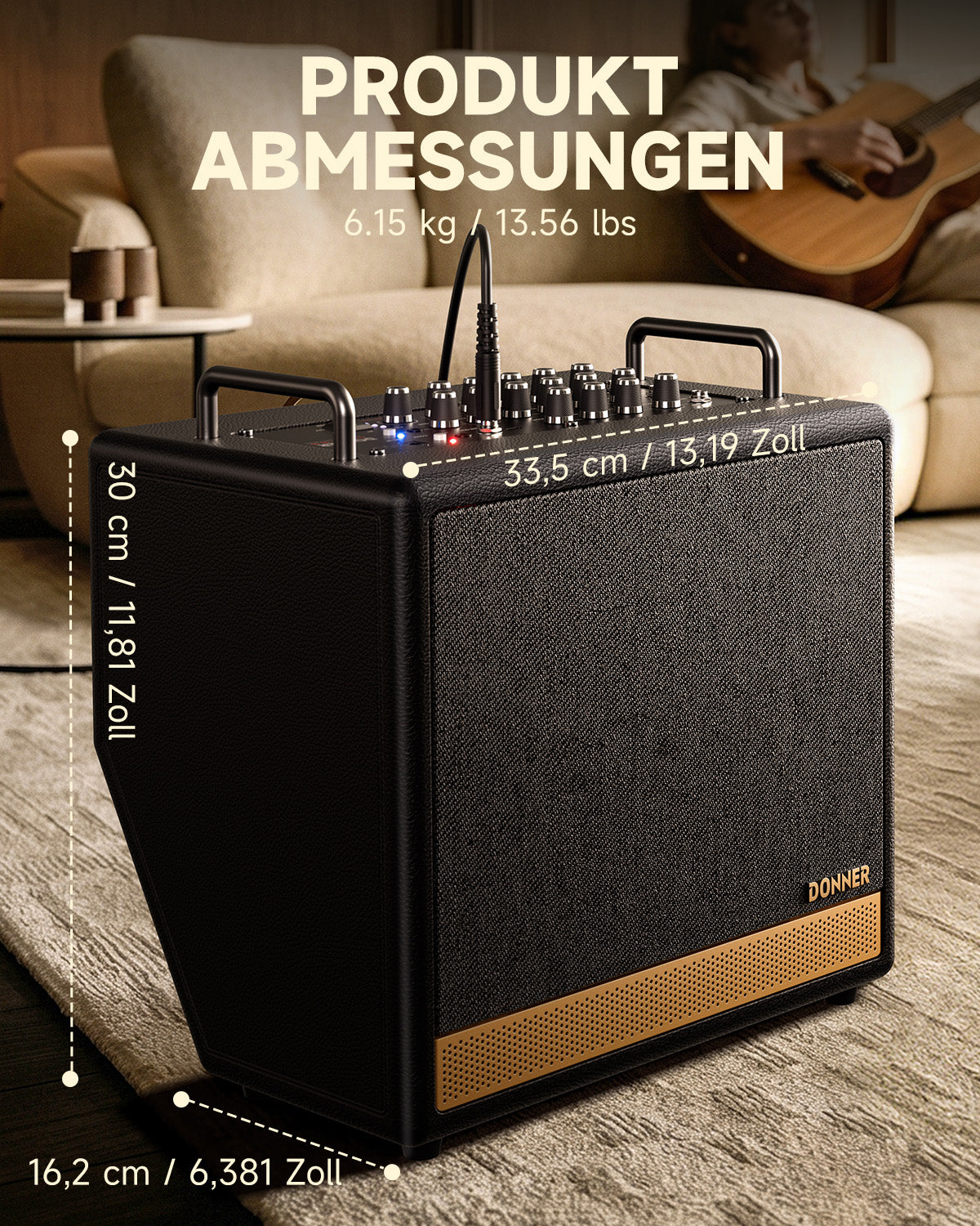 DONNER DKA-50 50W Keyboardverstärker