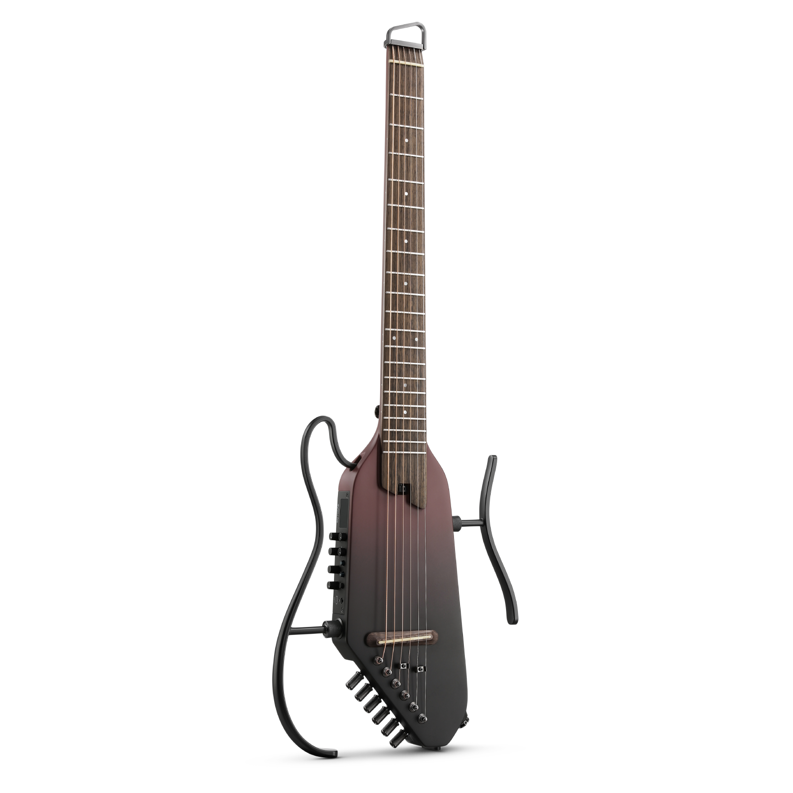 Donner HUSH™ I PRO Reisegitarre-Maillard-Braun Farbverlauf##